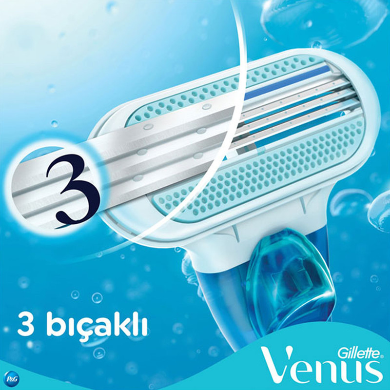تیغ یدک ژیلت مدل ونوس بسته 4 عددی
