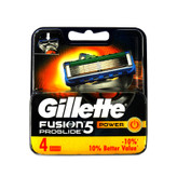 تیغ یدک ژیلت مدل Fusion Proglide Power بسته 4 عددی
