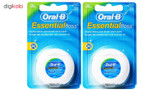 نخ دندان اورال-بی مدل ESSENTIAL FLOSS - UK بسته 2 عددی