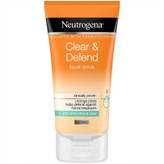 اسکراب لایه بردار صورت نوتروژینا مدل Clear & Defend حجم 150 میلی لیتر