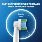 سری یدک مسواک برقی اورال-بی مدل Precision Clean بسته 2 عددی