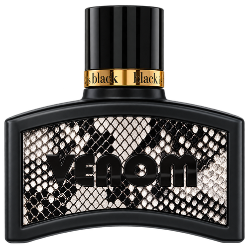 عطر ادکلن مردانه nuparfums@ آمریکایی مدل بلک ایز بلک ونوم BLACK IS BLACK «Venom» 100ml