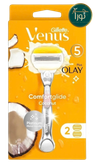 خود تراش ژیلِت مدل ونوس اولای کوکونات سنت Gillette VENUS OLAY Coconut Scent