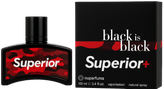 عطر ادکلن مردانه nuparfums@ آمریکایی مدل بلک ایز بلک ساپریور BLACK IS BLACK «Superior» 100ml